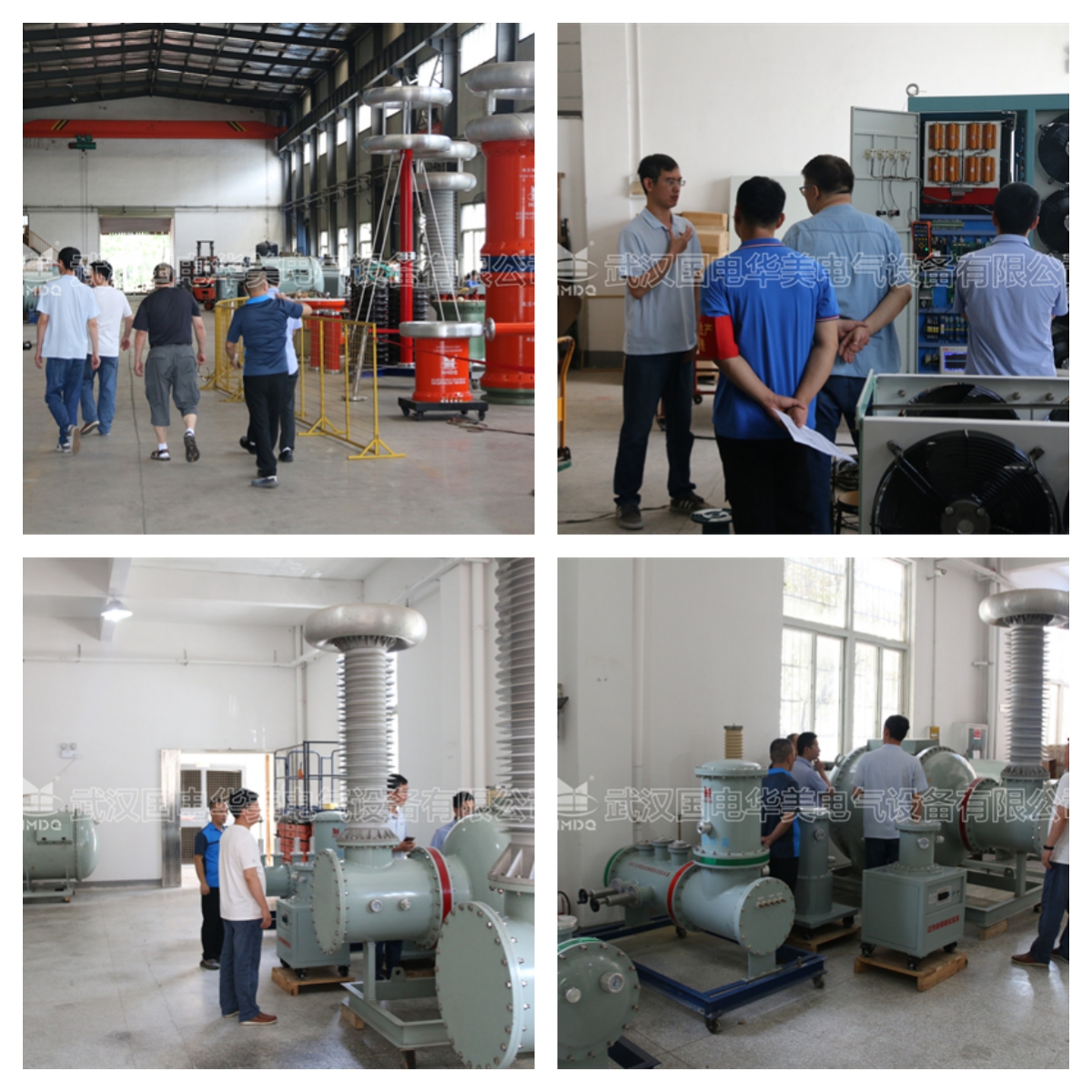 国网四川省电力公司电力科学研究院客户参观车间