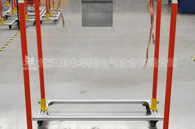 遮蔽罩试验电极装置