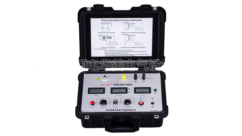 可调高压数字兆欧表