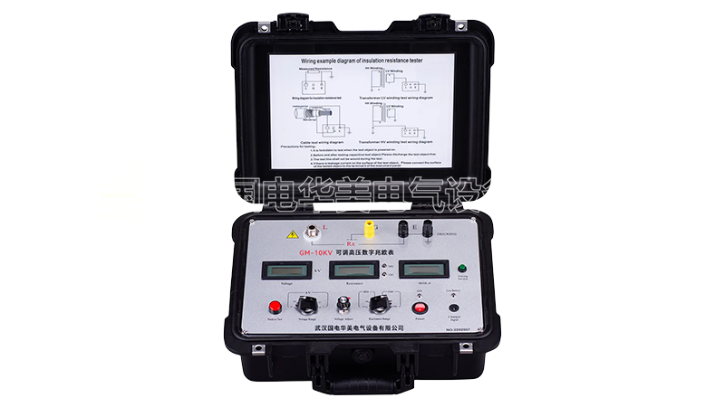 可调高压数字兆欧表