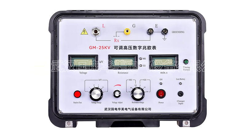 可调高压数字兆欧表