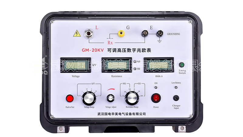 可调高压数字兆欧表