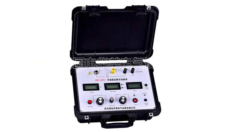 可调高压数字兆欧表