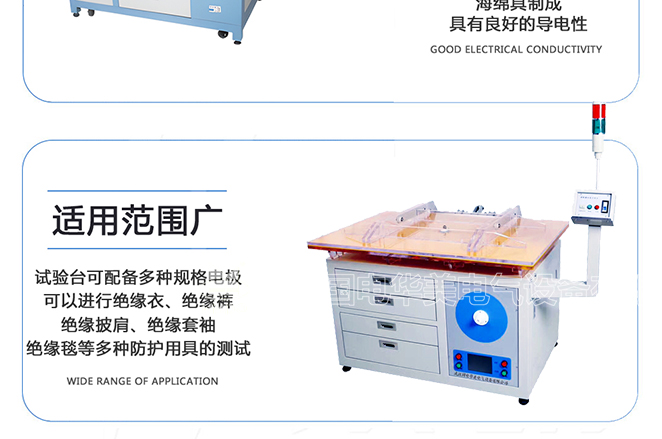 全自动绝缘服耐压测试台