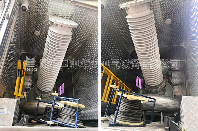 车载式高压充气式无局放组合试验装置