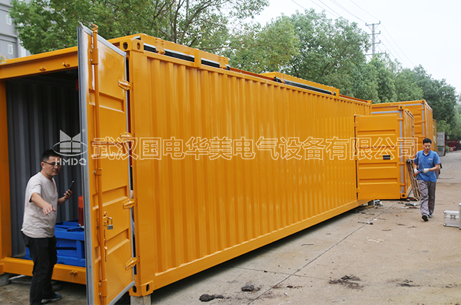 集装箱式无局放串联谐振试验系统