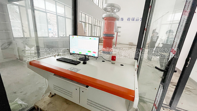 武汉国电华美电气设备有限公司生产的串联谐振试验装置通过河南某大学验收