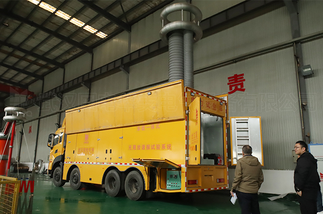 车载一体式无局放变频串联谐振试验系统