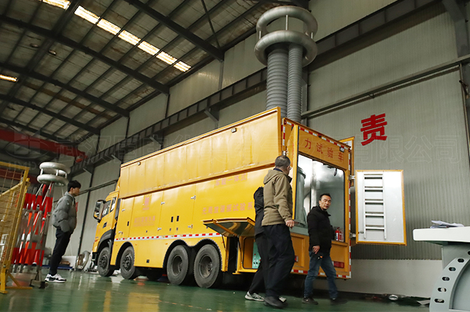 车载一体式无局放变频串联谐振试验系统