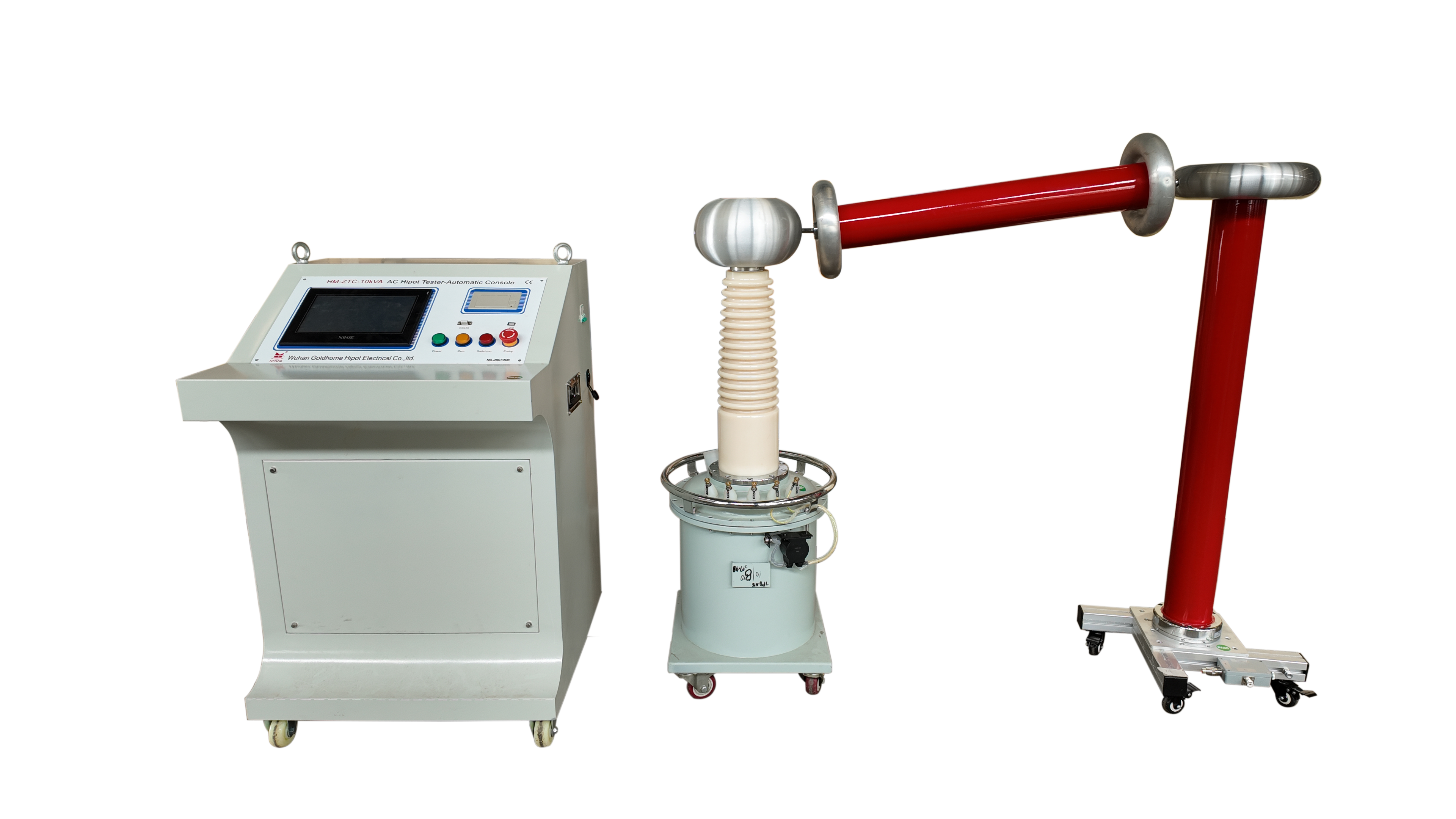 HM-YDQW 10kVA/80kV无局放交流耐压测试仪