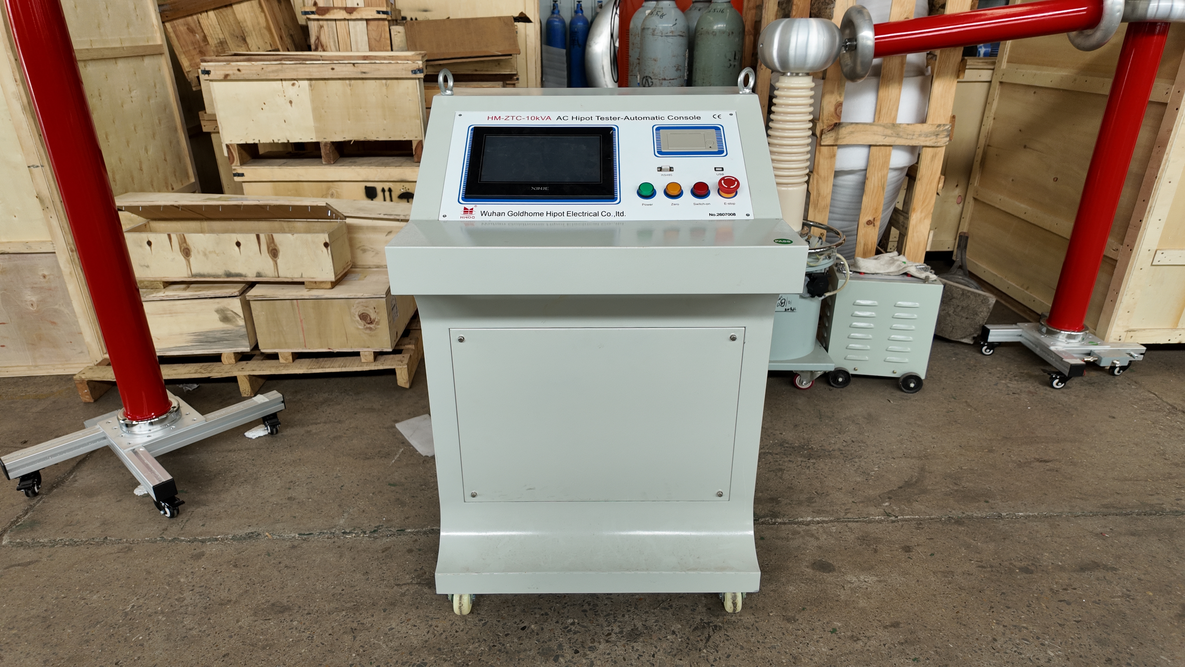 HM-YDQW 10kVA/80kV无局放交流耐压测试仪